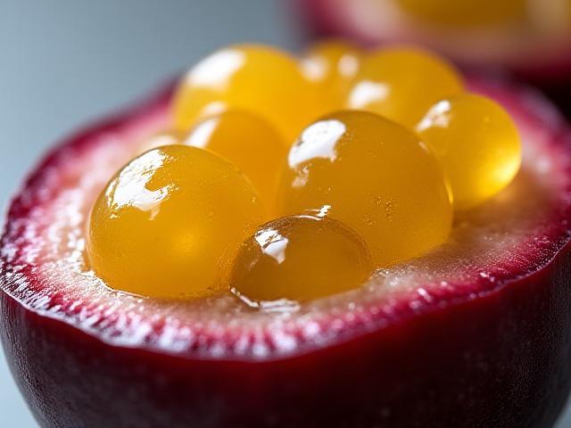 パッションフルーツの果実