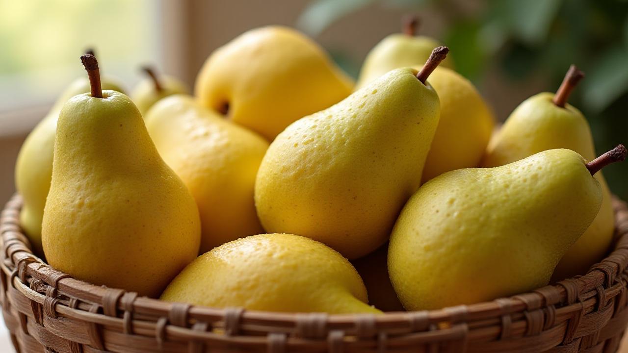 栃木県産の新鮮な梨とぶどうの盛り合わせ